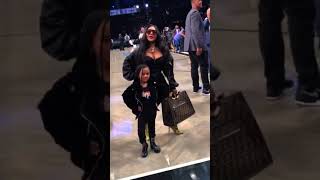Lil’ Kim With Her Daughter Royal Reign