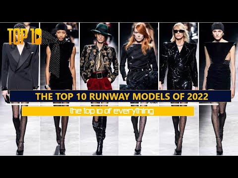 Top 10 Runway Models 2022 - Barbara Valente / Blesnya Minher / Georgia Palmer / Jade Nguyen # shorts