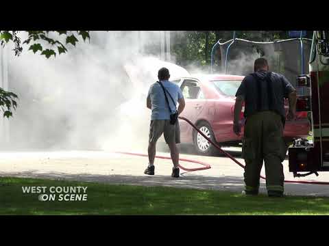 2021-5-24 Fairview, PA - Vehicle Fire on Millfair Road