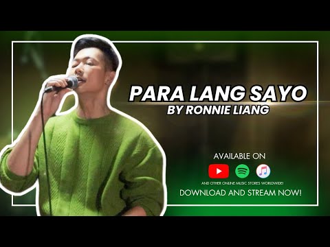 Para Lang Sayo | Ronnie Liang