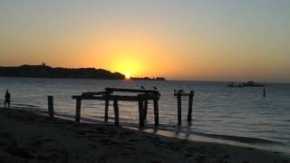 preview picture of video 'Sunset at Hamelin Bay'
