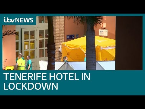 Tenerife hotel in lockdown after tourist tests positive for virus | ITV News