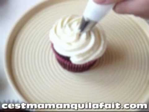 comment appliquer glacage cupcakes