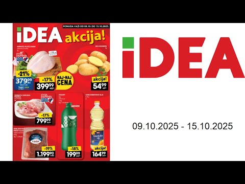 Idea katalog - Nedeljni katalog - 09.10.-15.10.2025