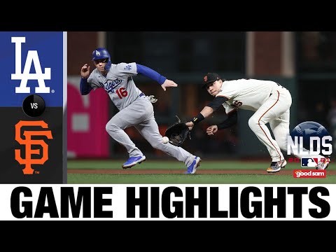 Dodgers vs. Giants NLDS Game 1 Highlights (10/8/21) | MLB Highlights