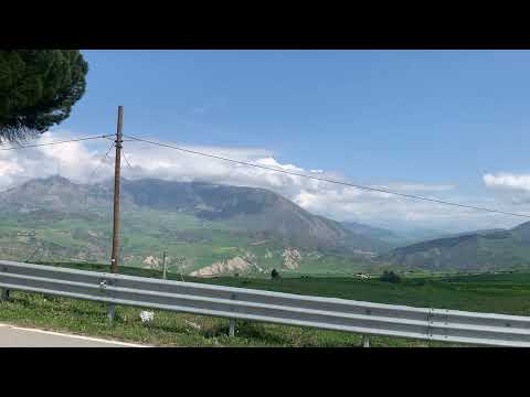 Madonie Mountains between Cerda and Caltavuturo