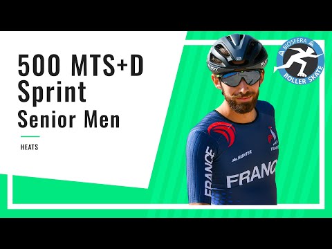 500M +D Sprints Senior Men Heats