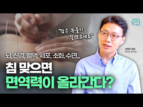 침과 한약, 정말 효과있나요? 교감신경 부교감신경 균형, 면역까지!