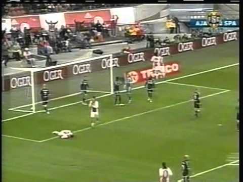 2008 (November 9) Ajax Amsterdam 5 -Sparta Rotterdam 2 (Dutch Eredivisie)