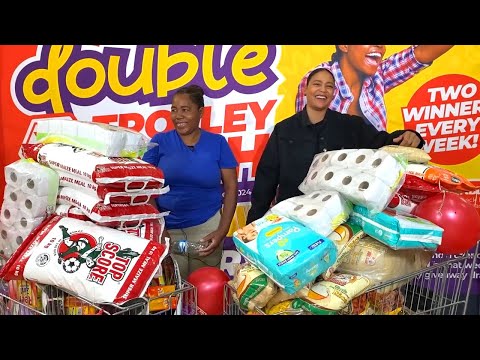 WB Double Trolley Dash Winner - Johanna Sheehama