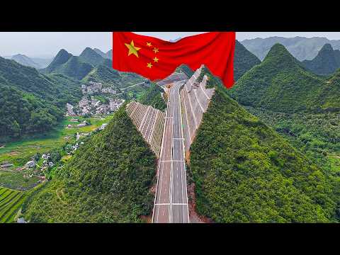 China Cut a Mountain in Half to Build This Bridge