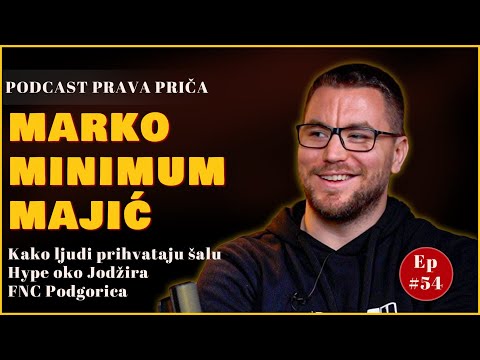 🎙 MARKOXXL "MINIMUM" MAJIĆ - PODCAST PRAVA PRIČA #54 - MINIMUM ŠALA, MAXIMUM HYPE