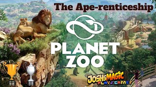 The Ape renticeship | How To Get A Sliver star ZOO | Planet Zoo | Walkthrough | Lets Play