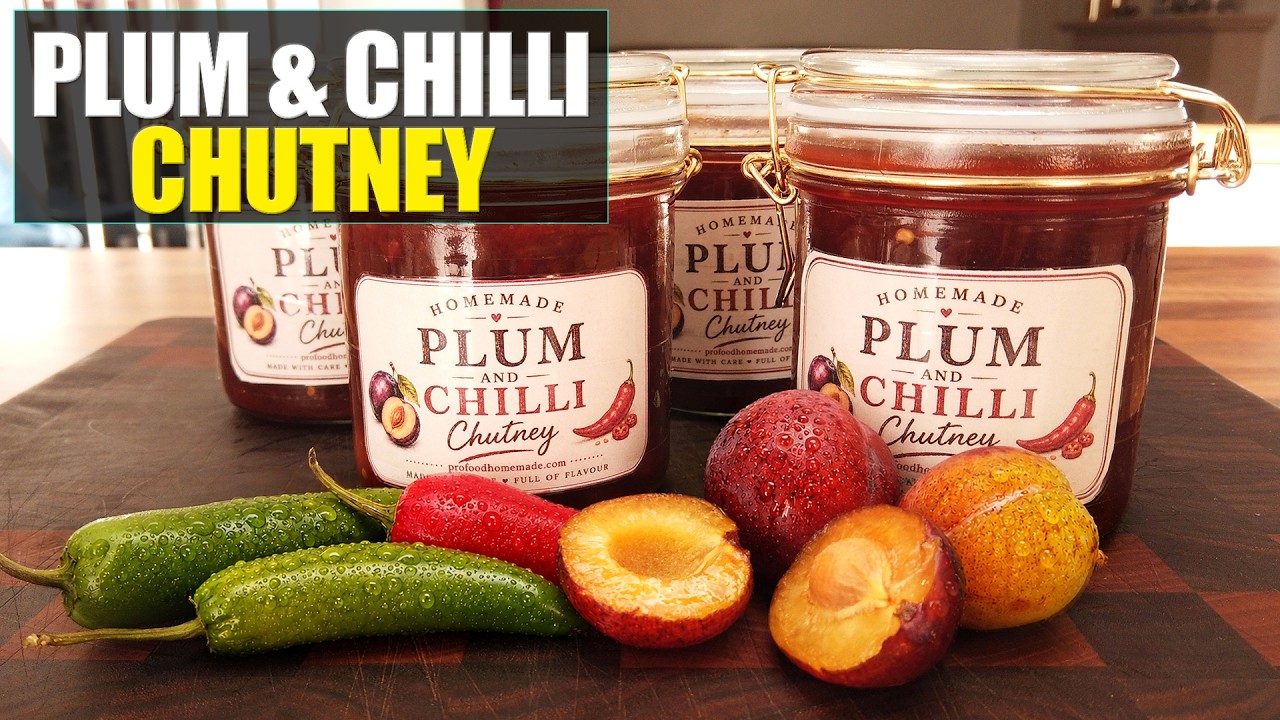 Plum & Chilli Chutney: So Easy, You’ll Never Buy It Again!