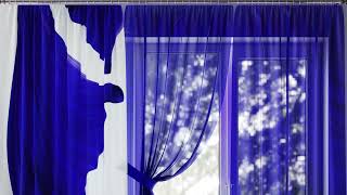 Комплект штор «Некристан (синий)» — видео о товаре