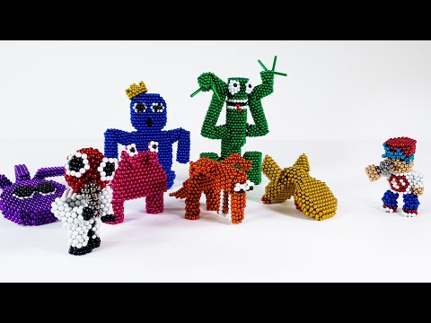 FNF VS Rainbow Friends but Magnets