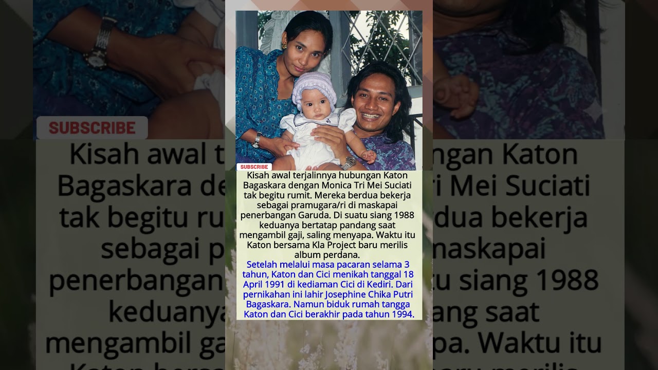 KATON BAGASKARA dan ISTRI PERTAMA