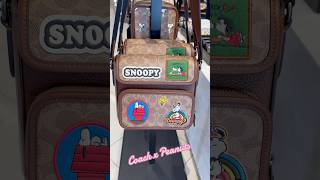 Coach x Peanuts Snoopy crossbody bag