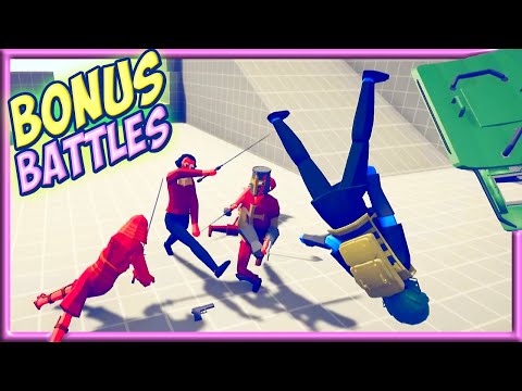 TABS - DaVinci Sakura, John Wick, Drunken Swordsmen... Bonus Battle #7 MODS GAMEPLAY