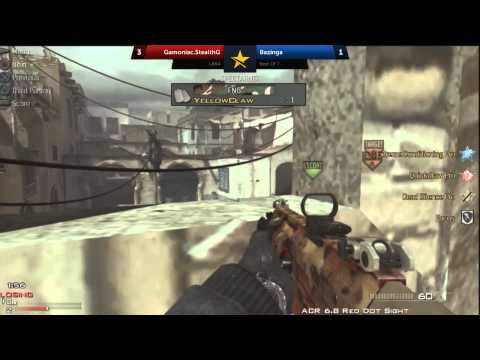 EGL8 : Mad Catz Call of Duty : MW3 (PS3) Championship : Gamoniac vs Bazinga : LBR4 - Map 4