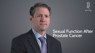 Sexual Function After Prostate Cancer