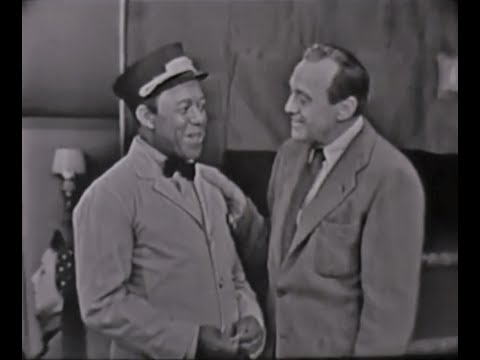 Jack Benny TV Show 1956-01-29 (S6 E10) How Jack Found Rochester Intro by Eddie Rochester Anderson Jr