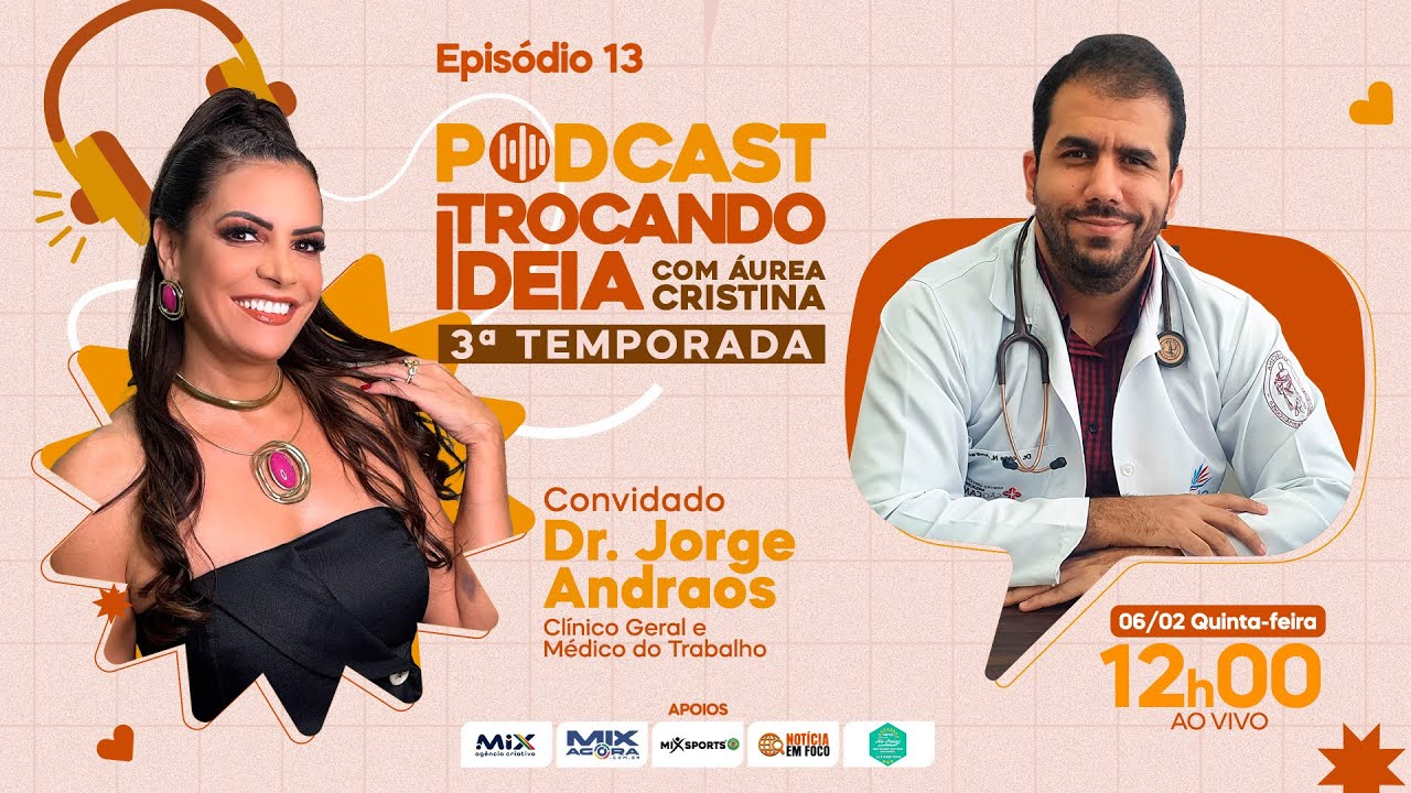 Dr. Jorge - PODCAST TROCANDO IDEIA COM ÁUREA CRISTINA #12
