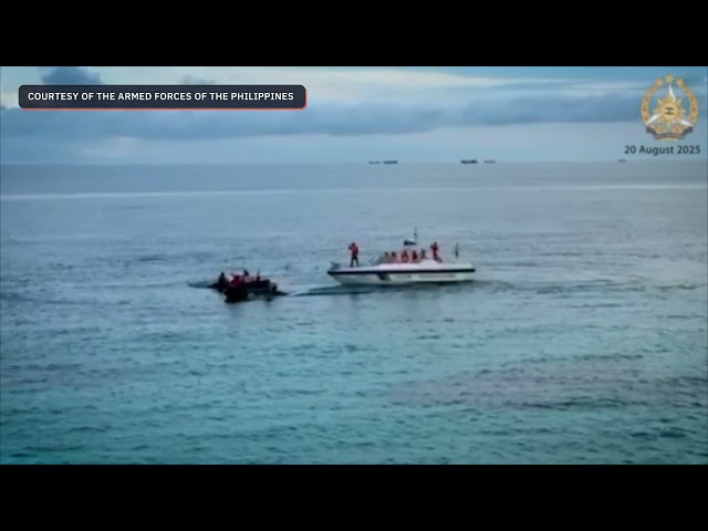 IN PHOTOS: Philippine military flags ‘increased Chinese movements’ in Ayungin