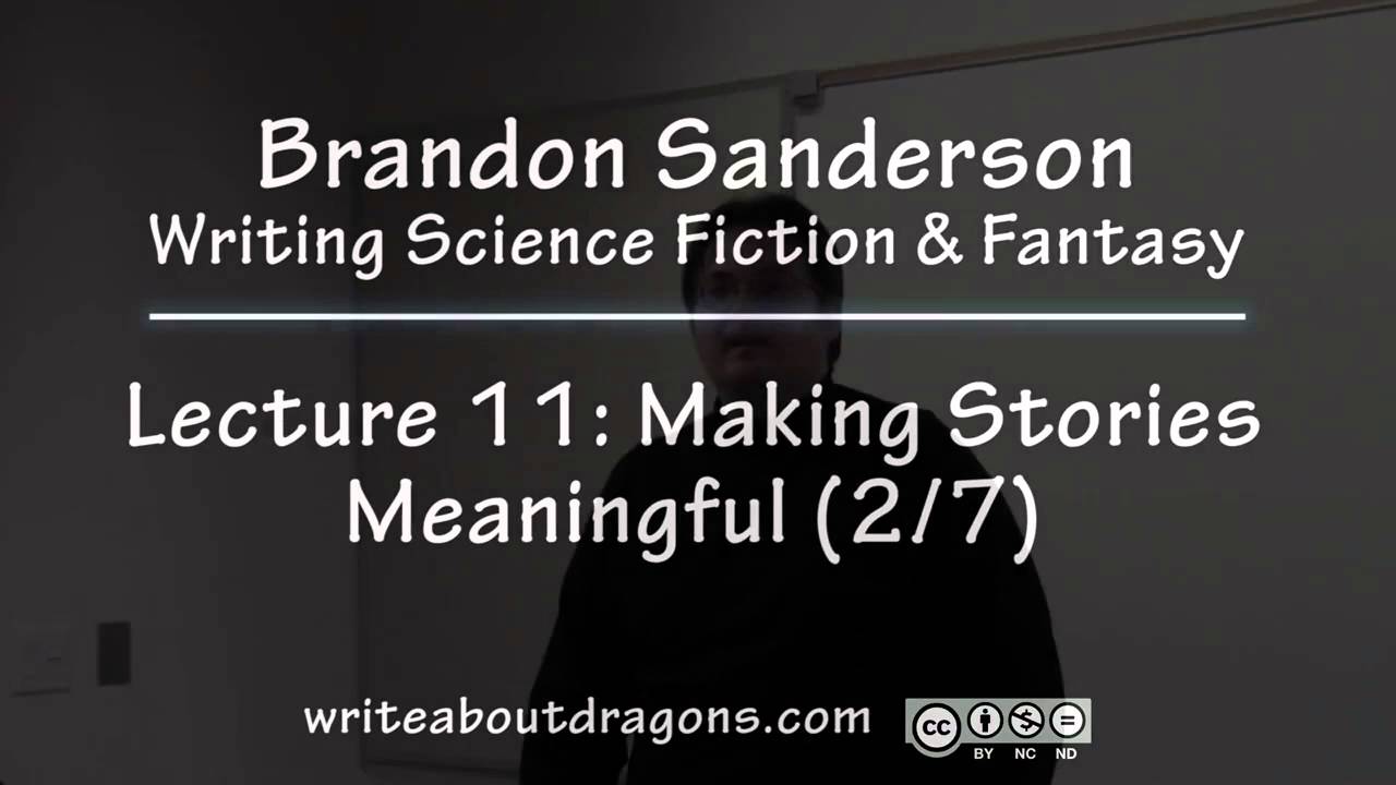 Sanderson 2012.11 - Fight Scenes & Romances