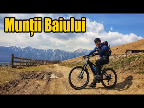 Coborare cu bicicleta electrica la 60 km/h - muntii Baiului - Culmea Zamora - Busteni