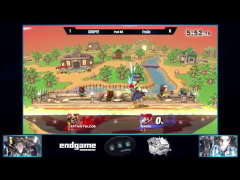 RISE 2016 Pools - CRUP!!! (Captain Falcon) vs FroZn (Mario)