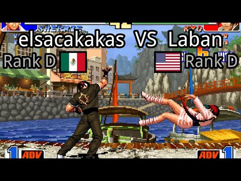 The King of Fighters '98 - The Slugfest: elsacakakas (MX, Rank D)  vs Laban (US, Rank D)