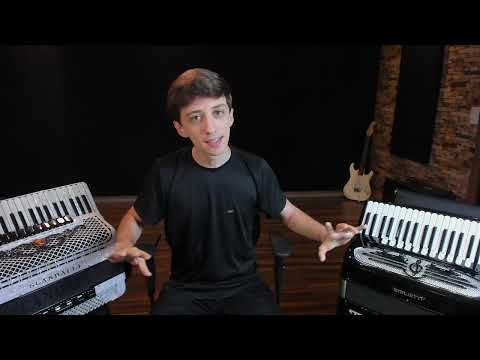 Comparando DUAS GRANDES MARCAS de ACORDEON Scandalli x Giulietti