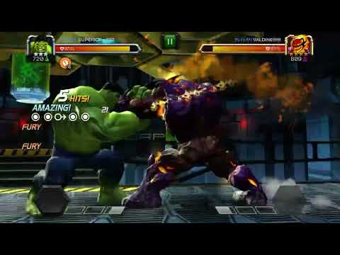 Marvel Contest of Champions Hulk vs Dormammu