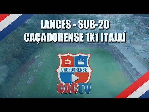 [SUB-20] Caçadorense 1x1 Itajaí - 10/08/2019