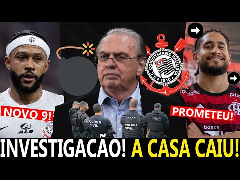 FINALLY! POLICE INVESTIGATE ROBBERY AT CORINTHIANS! PABLO AT TIMÃO! DORIVAL'S NEW NUMBER 9!