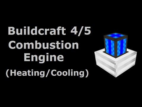 Buildcraft 4/5 Combustion Engines Temperatures & Cooling (Tekkit/Feed The Beast)