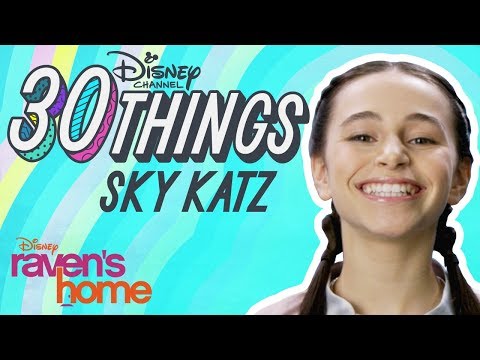 30 Things with Sky Katz | Raven's Home | Disney Channel