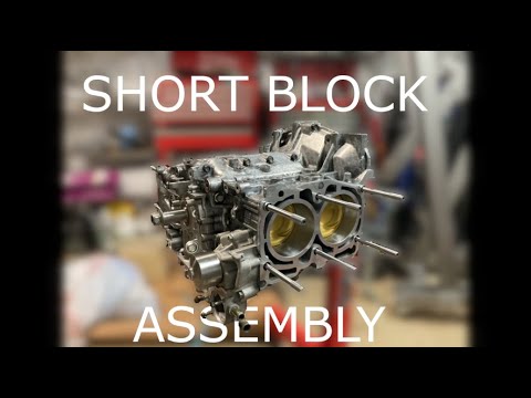 Subaru 2.5L Turbo Engine Build - EJ255 Short Block Assembly
