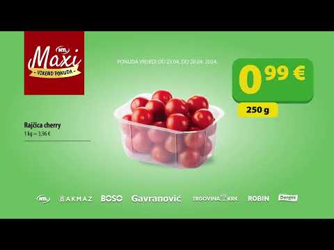 MAXI VIKEND PONUDA 25-28.04.2024.