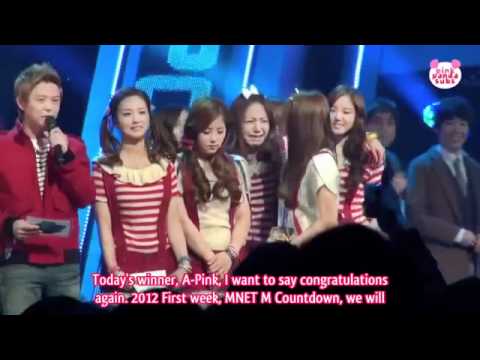 120105 A Pink - MyMy 1st Win BTS .mp4