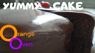 Chocolate Cream Cake | ఓవెన్ లేకుండా చాక్లెట్ క్రీమ్ కేక్ | Orange Oven by Divya | Telugu