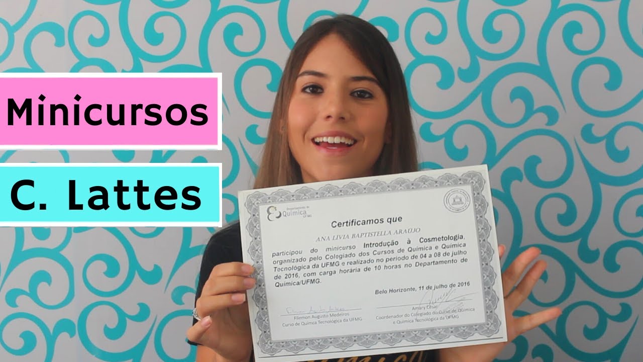 Como inserir minicursos no currículo lattes? I Você só dá aula?