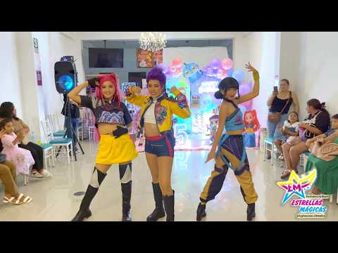 Show Infantil Las Guerreras del KPop  con Estrellas Mágicas