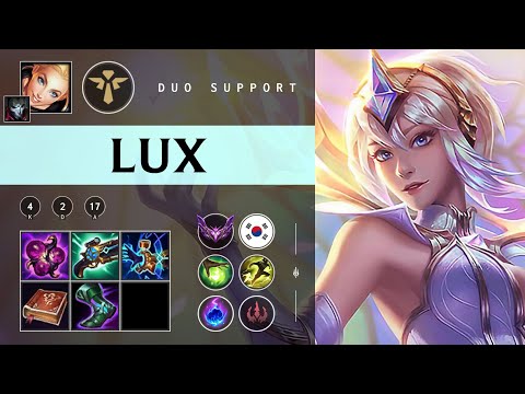 Lux Support vs Morgana - KR Master Patch 25.23