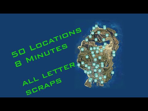 Short Letter Scrap Guide | GTA V - 50 Letter Locations