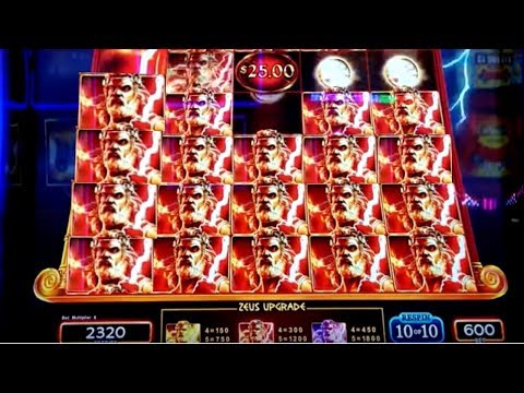 ZEUS UNLEASHED Slot Machine Max Bet Bonus & BIG WINS - GREAT SESSION | Live Slot Play w/NG Slot