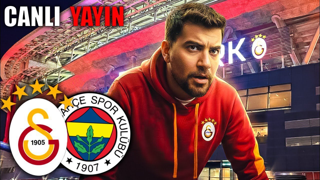 🔴 Galatasaray - Fenerbahçe Stadyum Önü Canlı Yayın
