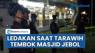 Detik-detik Ledakan Guncang Masjid Raya di Jember saat Tarawih! Tembok hingga Jebol, Warga Panik