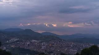 sunset tuesday 17 december 2024 Colombia.